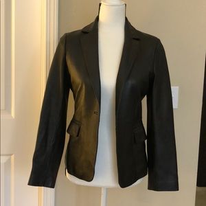 Women leather jacket